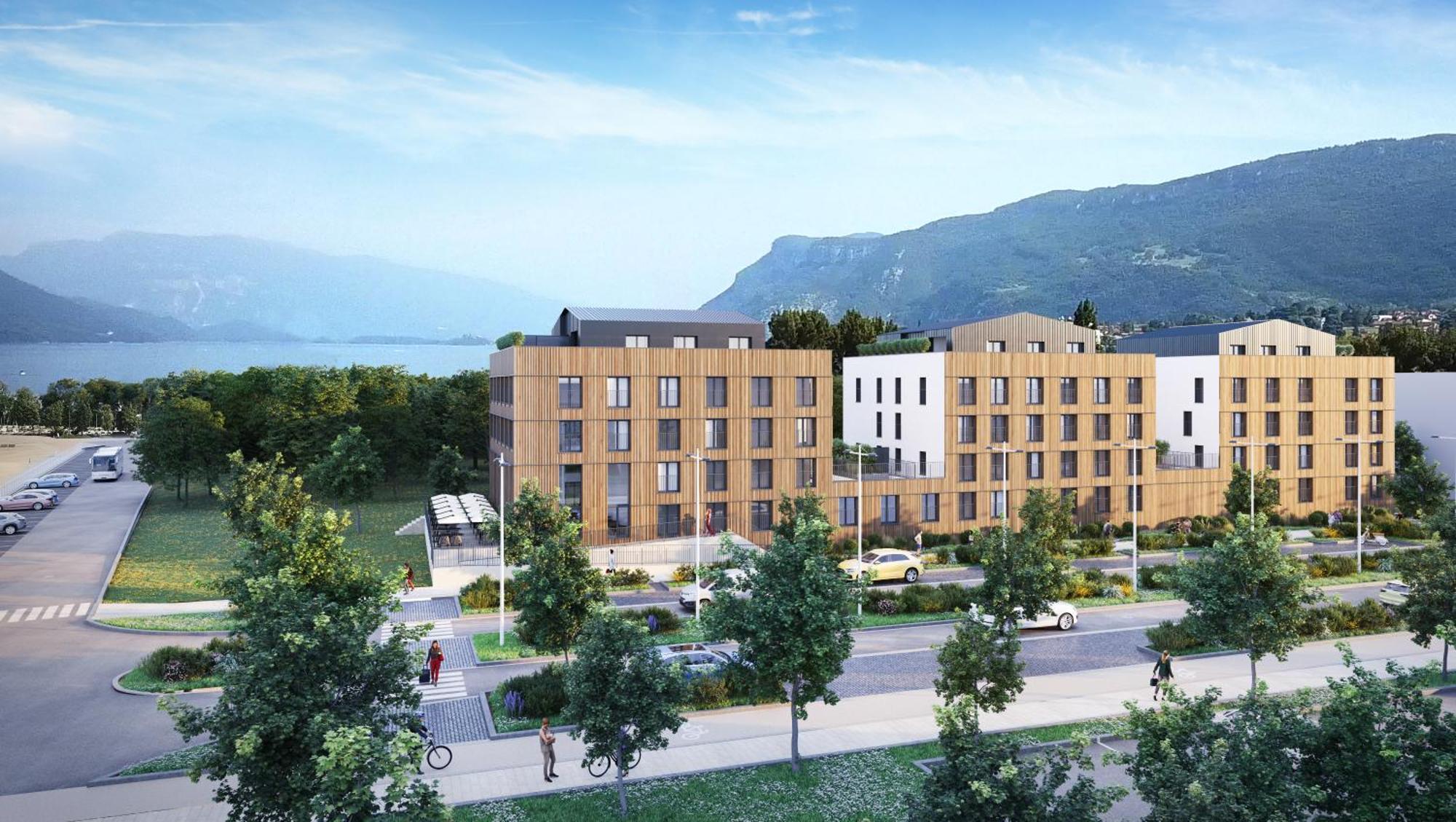 אקס-לה-באינס Kosy Appart'Hotels - Residence Du Lac מראה חיצוני תמונה